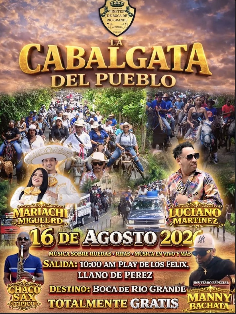 La cabalgata del pueblo !