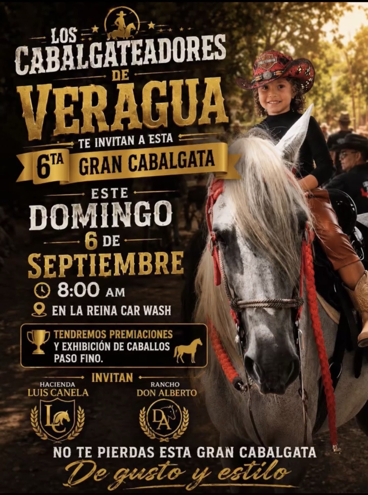 Los Cabalgateadores de Veragua 6ta Grab Cabalgata