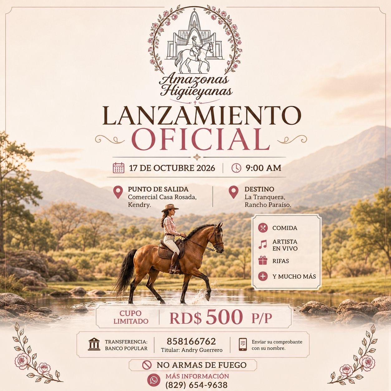 Amazonas Higueyanas Lanzamiento Oficial