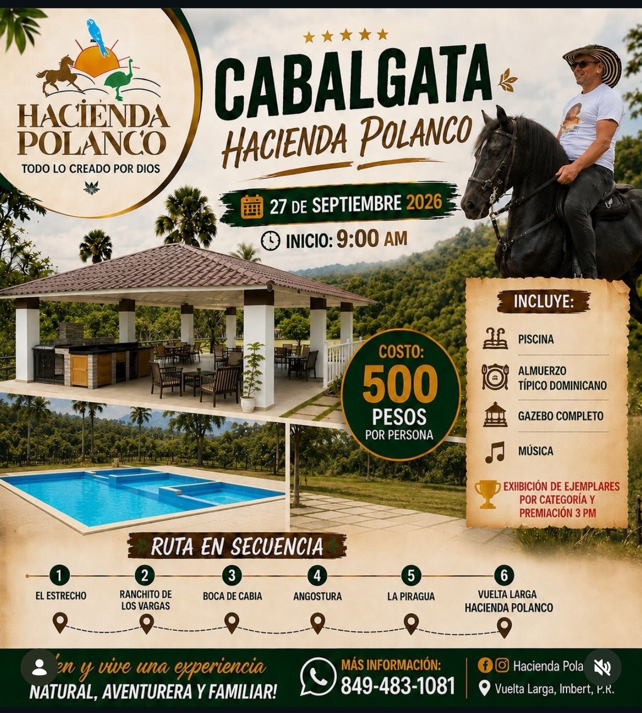 Cabalgata Hagienda Polanco