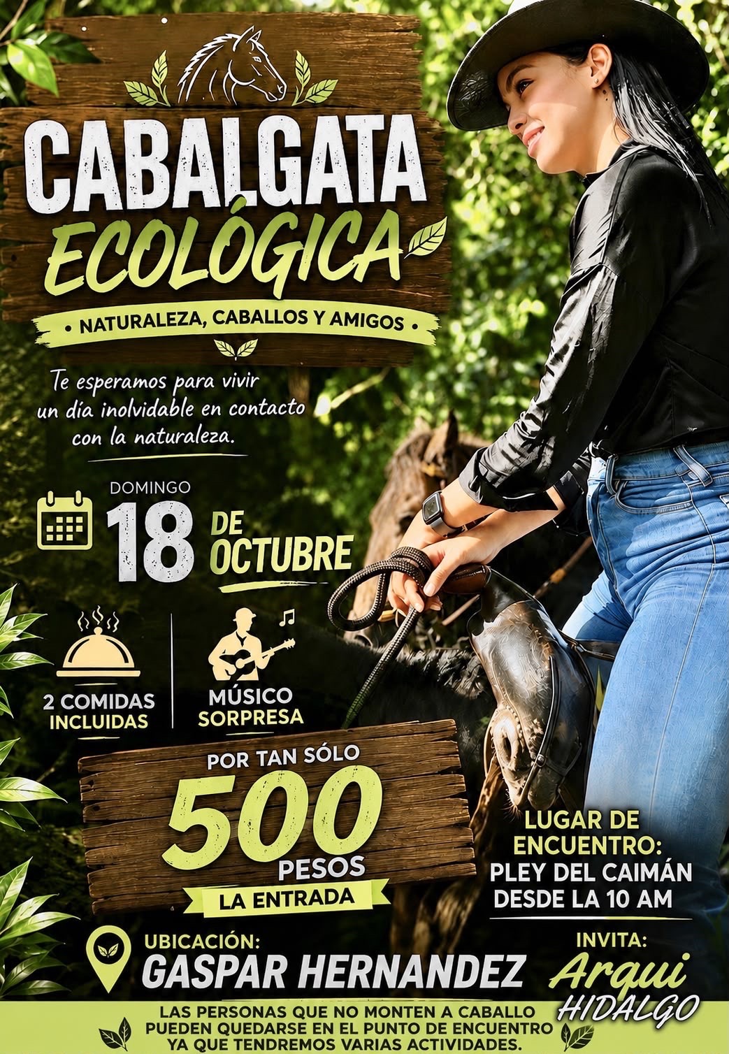 Cabalgata Ecológica Gaspar Hernández