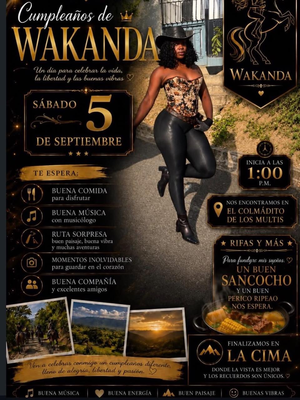Cumpleaños de wakanda 👑