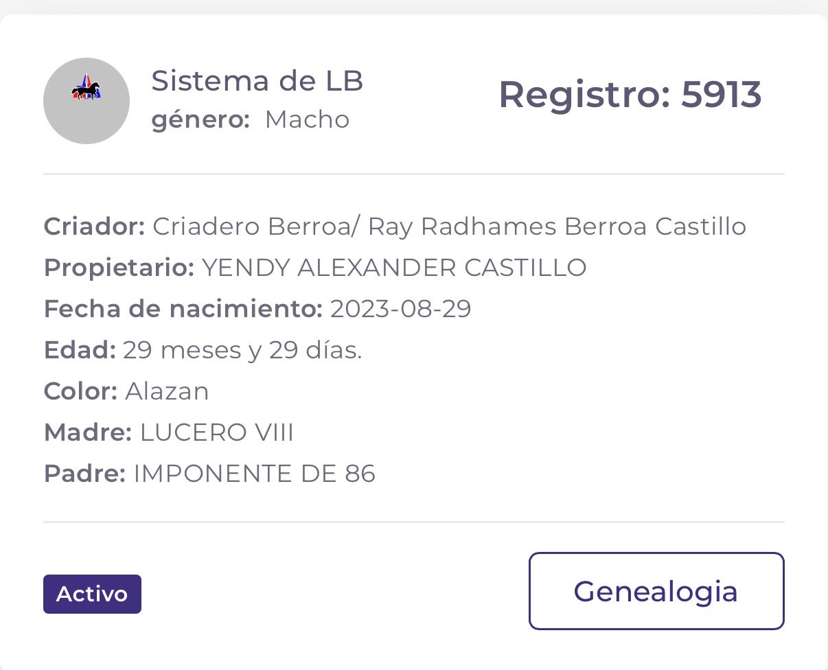 Sistema de LB
